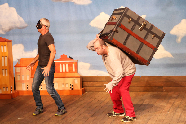 Photo Flash: New Peek at THE SERVANT OF TWO MASTERS in Rehearsal at Theatre for a New Audience 