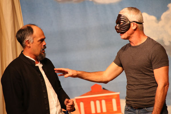 Photo Flash: New Peek at THE SERVANT OF TWO MASTERS in Rehearsal at Theatre for a New Audience Image