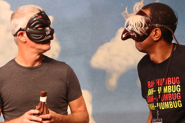 Photo Flash: New Peek at THE SERVANT OF TWO MASTERS in Rehearsal at Theatre for a New Audience Image