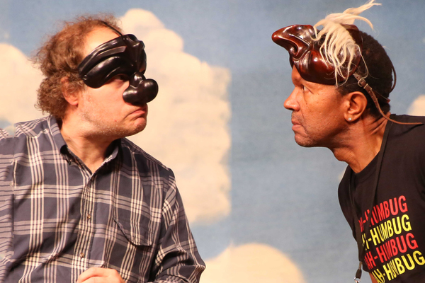 Photo Flash: New Peek at THE SERVANT OF TWO MASTERS in Rehearsal at Theatre for a New Audience 