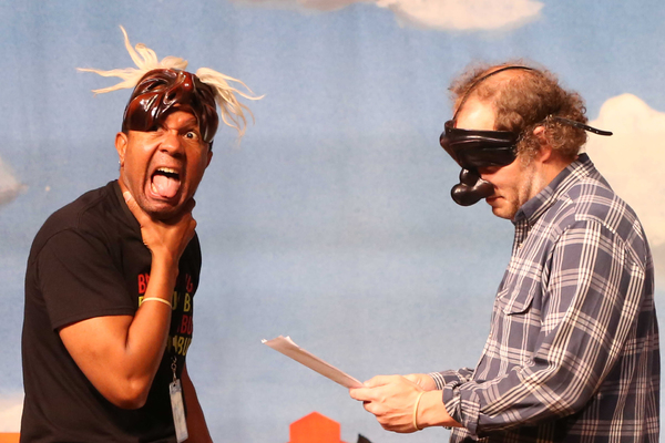 Photo Flash: New Peek at THE SERVANT OF TWO MASTERS in Rehearsal at Theatre for a New Audience 
