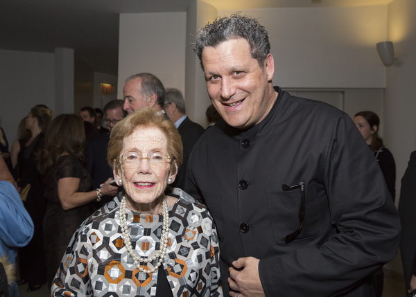 Mary Sharp Cronson and Isaac Mizrahi Photo