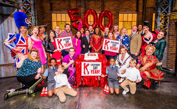 Photo Flash: Say Yeah! KINKY BOOTS Celebrates 500th Performance in the West End Image