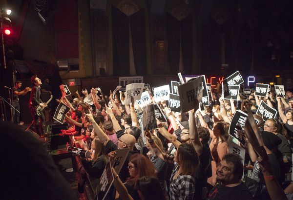 Photos and Video: Hundreds Protest TPP at Rock Against the TPP in Pittsburgh Image