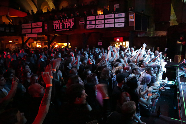Photos and Video: Hundreds Protest TPP at Rock Against the TPP in Pittsburgh Image