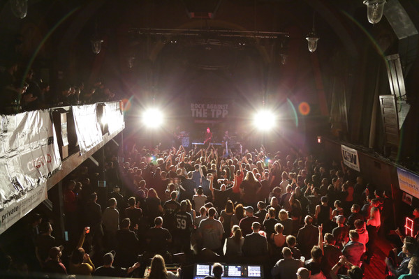 Photos and Video: Hundreds Protest TPP at Rock Against the TPP in Pittsburgh Image