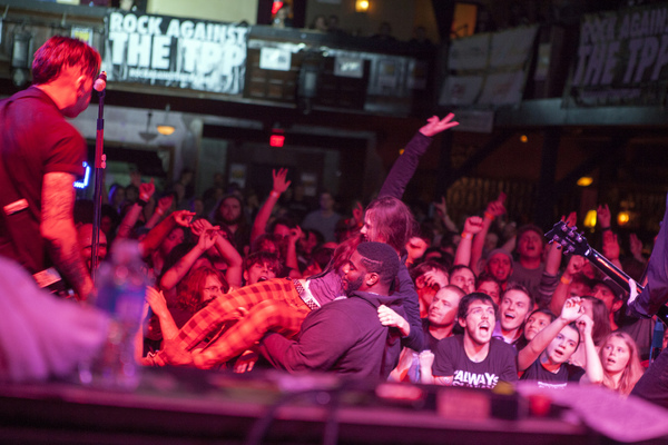 Photos and Video: Hundreds Protest TPP at Rock Against the TPP in Pittsburgh Image