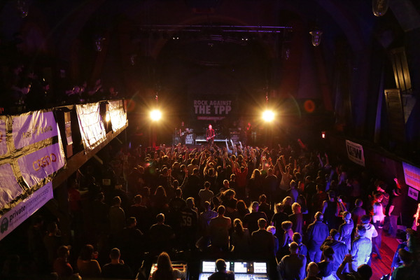 Photos and Video: Hundreds Protest TPP at Rock Against the TPP in Pittsburgh Image