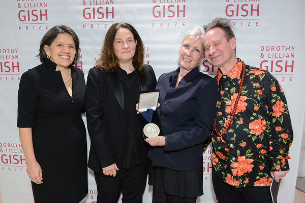 Photo Flash: The Wooster Group's Elizabeth LeCompte Receives 23rd Dorothy and Lillian Gish Prize 