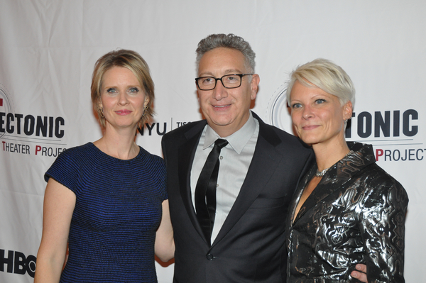 Cynthia Nixon, Moises Kaufman and Lauren Wainwright Photo