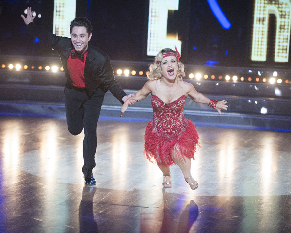 Photo Flash: Mark Ballas, Leona Lewis, Idina Menzel & More Perform on DWTS' Broadway Night! Image