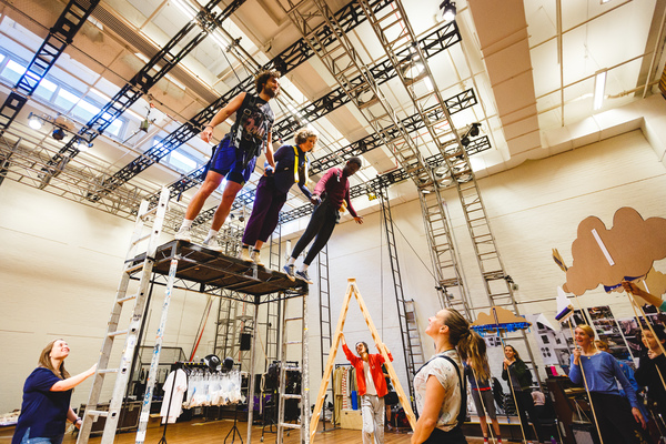 Photo Flash: In Rehearsal for Bristol Old Vic's Inventive PETER PAN, Coming to the National Theatre 