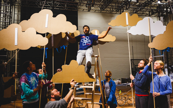 Photo Flash: In Rehearsal for Bristol Old Vic's Inventive PETER PAN, Coming to the National Theatre 