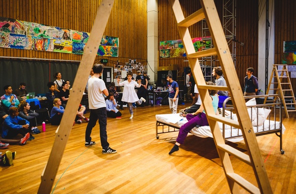 Photo Flash: In Rehearsal for Bristol Old Vic's Inventive PETER PAN, Coming to the National Theatre Image