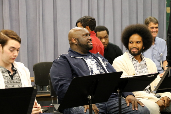 Photo Flash: In Rehearsal with David de Vries and More for A CHRISTMAS CAROL at Alliance Theatre Image