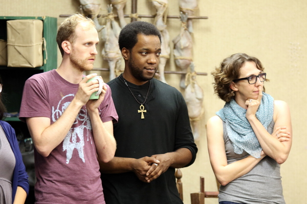 Photo Flash: In Rehearsal with David de Vries and More for A CHRISTMAS CAROL at Alliance Theatre Image
