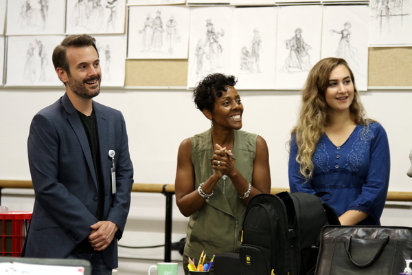 Photo Flash: In Rehearsal with David de Vries and More for A CHRISTMAS CAROL at Alliance Theatre Image