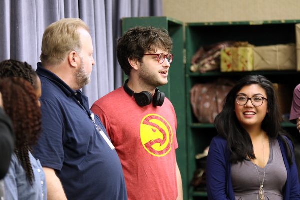 Photo Flash: In Rehearsal with David de Vries and More for A CHRISTMAS CAROL at Alliance Theatre 