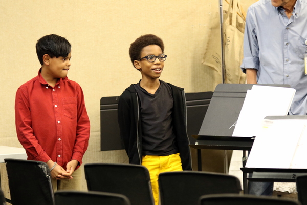 Photo Flash: In Rehearsal with David de Vries and More for A CHRISTMAS CAROL at Alliance Theatre Image