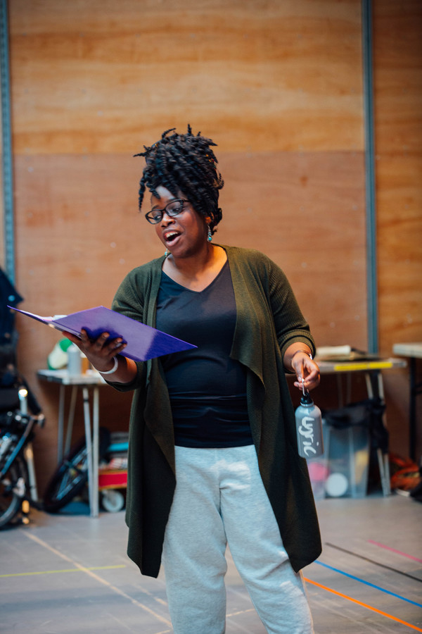 Photo Flash: Take a Look Inside Rehearsals for ALADDIN at Lyric Hammersmith 