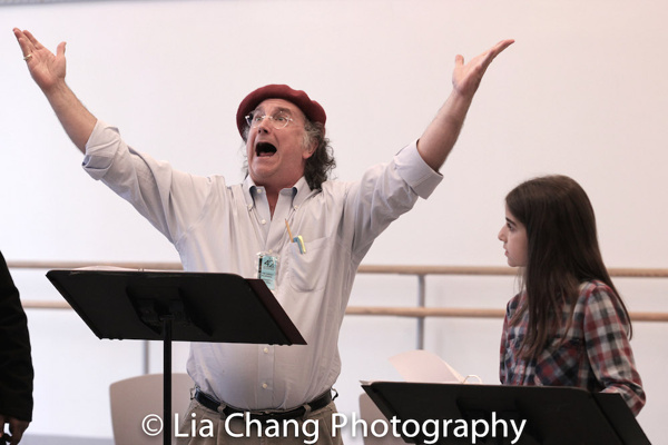 Photo Flash: In Rehearsal with Mark Linn-Baker, Barbara Walsh, Garth Kravits and More for New Victory LabWorks' Reading of Andrew Gerle's THE GREAT BLUENESS Image