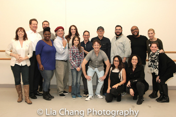 Photo Flash: In Rehearsal with Mark Linn-Baker, Barbara Walsh, Garth Kravits and More for New Victory LabWorks' Reading of Andrew Gerle's THE GREAT BLUENESS   Image