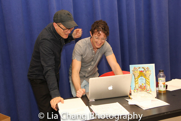 Photo Flash: In Rehearsal with Mark Linn-Baker, Barbara Walsh, Garth Kravits and More for New Victory LabWorks' Reading of Andrew Gerle's THE GREAT BLUENESS Image