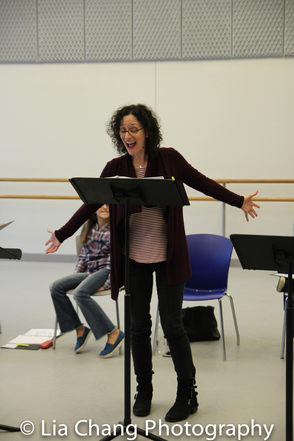 Photo Flash: In Rehearsal with Mark Linn-Baker, Barbara Walsh, Garth Kravits and More for New Victory LabWorks' Reading of Andrew Gerle's THE GREAT BLUENESS Image