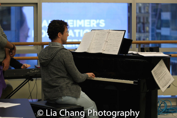 Photo Flash: In Rehearsal with Mark Linn-Baker, Barbara Walsh, Garth Kravits and More for New Victory LabWorks' Reading of Andrew Gerle's THE GREAT BLUENESS Image