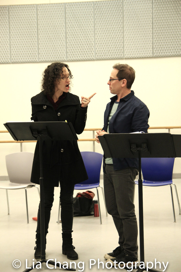 Photo Flash: In Rehearsal with Mark Linn-Baker, Barbara Walsh, Garth Kravits and More for New Victory LabWorks' Reading of Andrew Gerle's THE GREAT BLUENESS Image