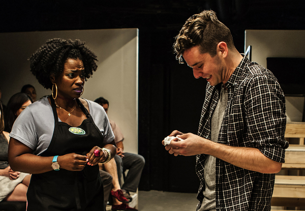 Photo Flash: First Look at Robin De Jesus and Michael Urie in HOMOS, OR EVERYONE IN AMERICA, Now Extended Off-Broadway! Image