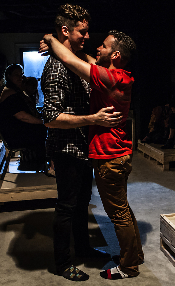 Photo Flash: First Look at Robin De Jesus and Michael Urie in HOMOS, OR EVERYONE IN AMERICA, Now Extended Off-Broadway! Image
