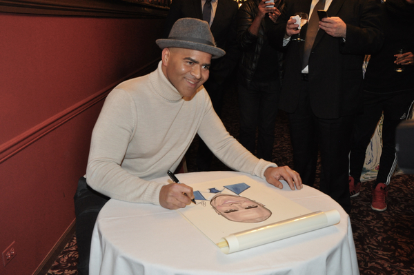 Photo Coverage: Christopher Jackson Celebrates New Sardi's Caricature Image