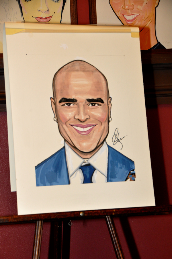Photo Coverage: Christopher Jackson Celebrates New Sardi's Caricature Image
