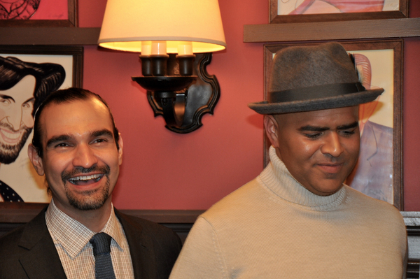 Photo Coverage: Christopher Jackson Celebrates New Sardi's Caricature Image