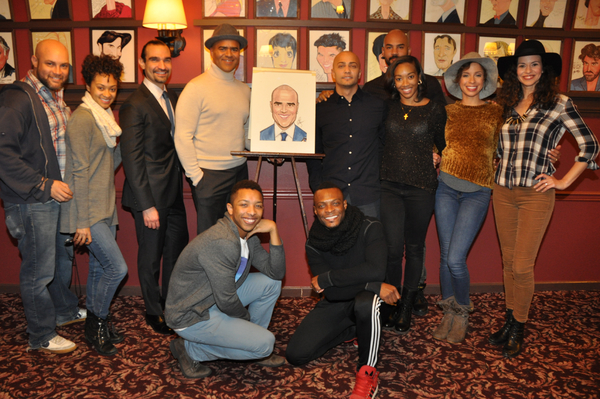 Photo Coverage: Christopher Jackson Celebrates New Sardi's Caricature Image