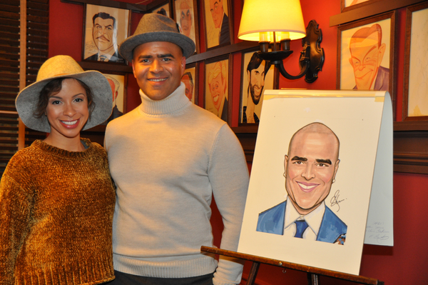 Photo Coverage: Christopher Jackson Celebrates New Sardi's Caricature Image
