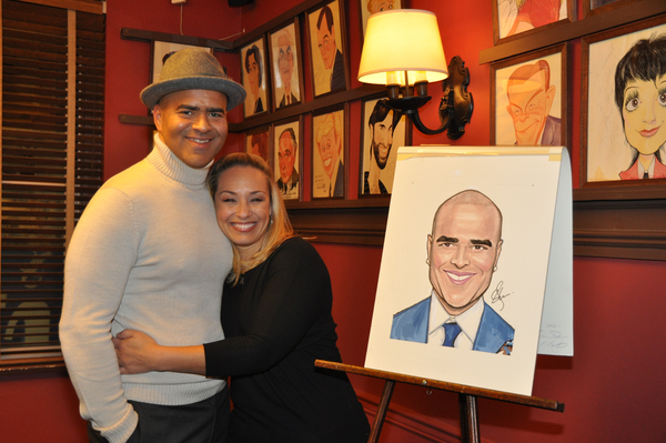Photo Coverage: Christopher Jackson Celebrates New Sardi's Caricature Image