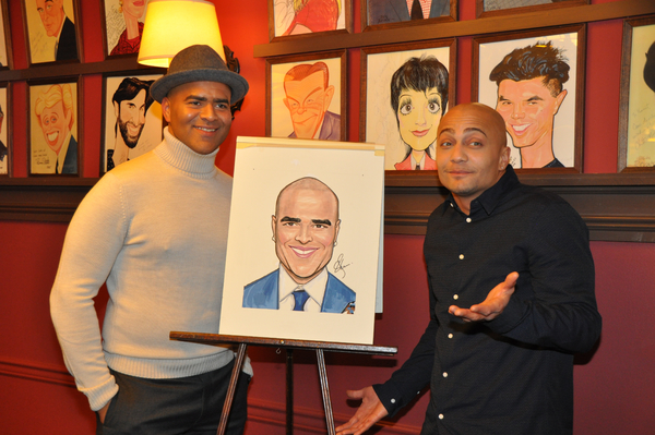 Photo Coverage: Christopher Jackson Celebrates New Sardi's Caricature Image