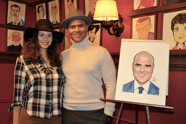Photo Coverage: Christopher Jackson Celebrates New Sardi's Caricature Image