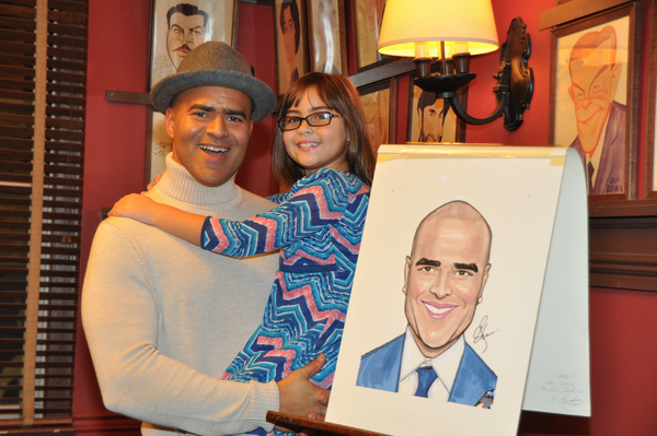 Photo Coverage: Christopher Jackson Celebrates New Sardi's Caricature Image