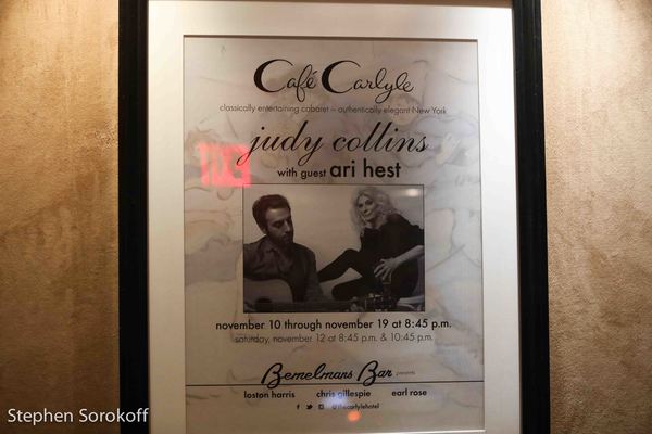 Photo Coverage: Judy Collins Returns To Cafe Carlyle with Special Guest Ari Hest Image