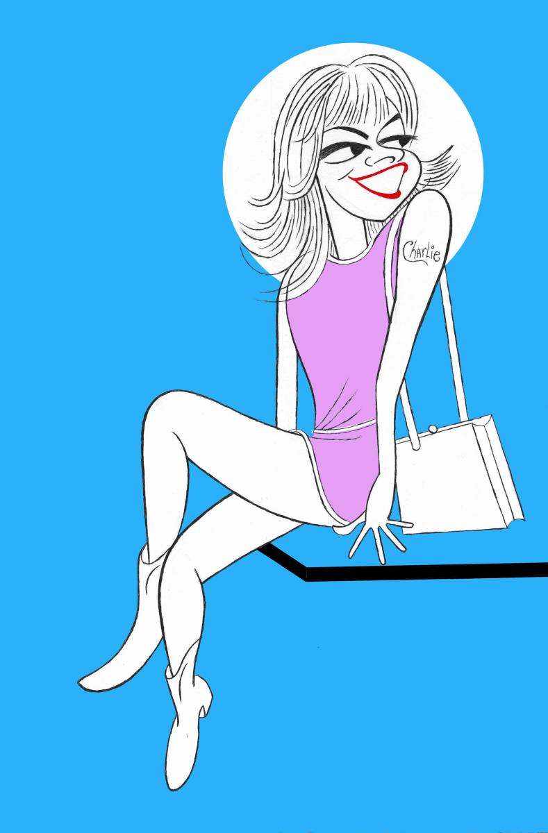 BWW Exclusive: Ken Fallin Draws the Stage - Sutton Foster in SWEET CHARITY! Image