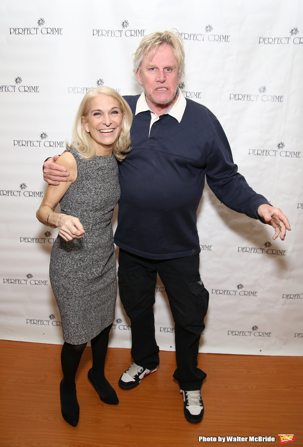 Catherine Russell and Gary Busey  Photo