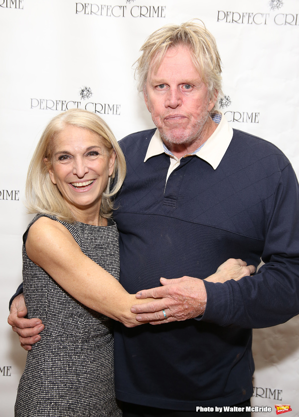 Catherine Russell and Gary Busey  Photo
