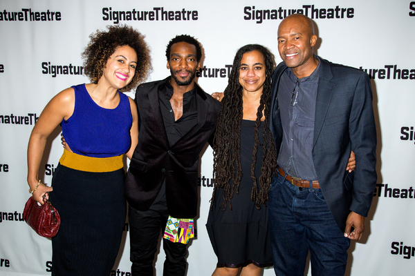 Lileana Blain-Cruz, Daniel J. Watts, Suzan-Lori Parks, Leon Addison Brown Photo