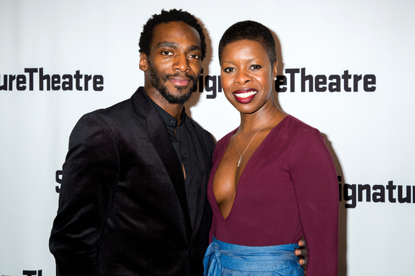 Photo Coverage: Signature Theatre Celebrates Opening Night of THE DEATH OF THE LAST BLACK MAN IN THE WHOLE ENTIRE WORLD Image