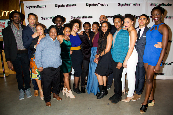 Photo Coverage: Signature Theatre Celebrates Opening Night of THE DEATH OF THE LAST BLACK MAN IN THE WHOLE ENTIRE WORLD Image