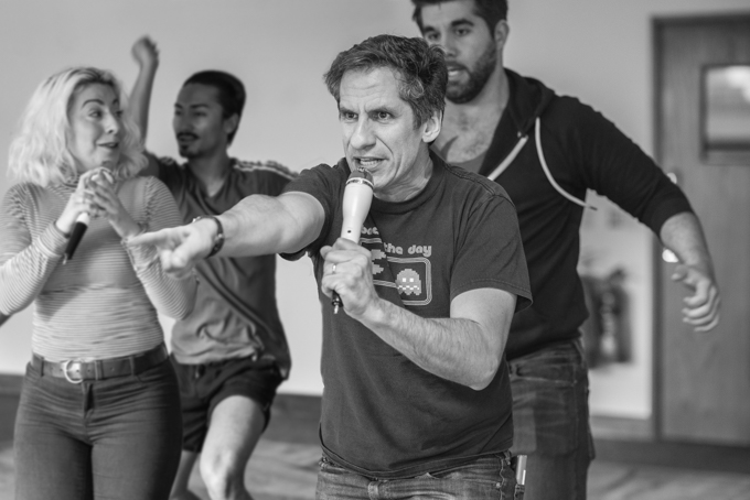 Photo Flash: DISASTER! A MUSICAL in Rehearsals for UK Premiere Concert Image