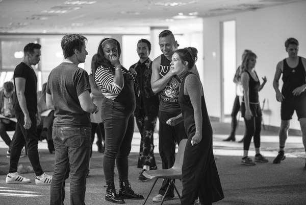 Photo Flash: DISASTER! A MUSICAL in Rehearsals for UK Premiere Concert Image